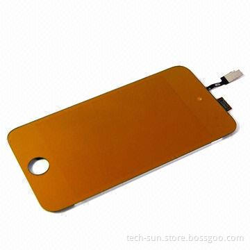 Mirror Color Plating for iPhone 4S LCD Screen, with Digitizer Assembly and Back Cover